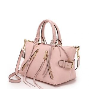 Rebecca Minkoff Moto Zip Leather Satchel